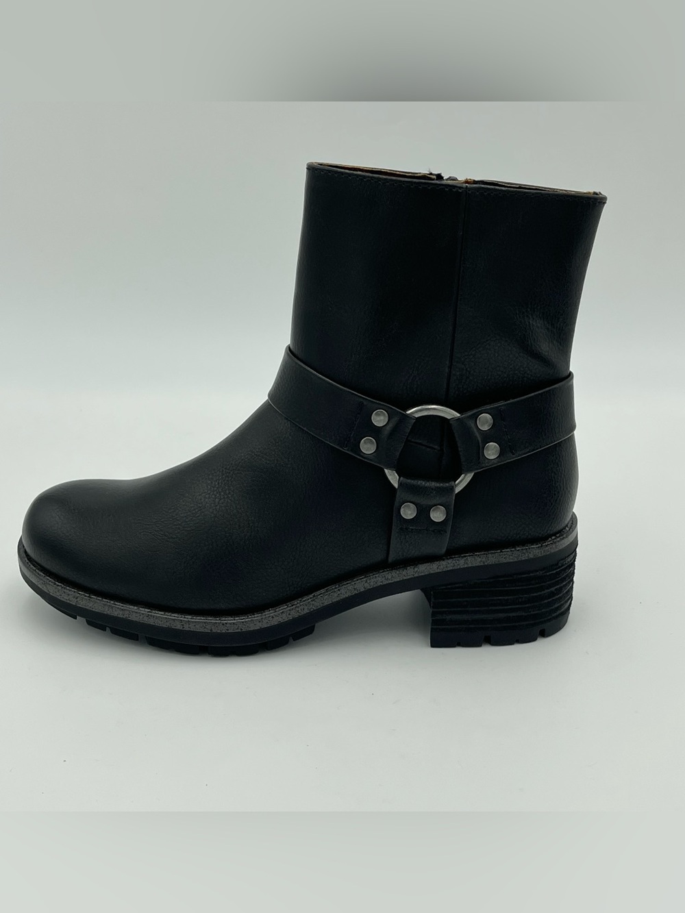 b.o.c Shai Harness SZ 7M Women Black Moto Boots MSRP $159 new no box